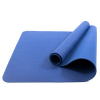 Коврик для йоги и фитнеса EVA (йога мат, каремат спортивный) 120х60 см OSPORT Yoga Pro Mini 3мм (OF-0243) Синий Коврик для йоги и фитнеса EVA (йога мат, каремат спортивный) 120х60 см OSPORT Yoga Pro Mini 3мм (OF-0243) Синий