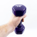 Гантель для фитнеса виниловая цельная (неразборная) OSPORT Profi 3 кг (FI-0105-3) Фиолетовый Гантель для фитнеса виниловая цельная (неразборная) OSPORT Profi 3 кг (FI-0105-3) Фиолетовый