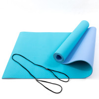 Коврик для йоги и фитнеса TPE (йога мат, каремат спортивный) OSPORT Yoga ECO Pro 6мм (FI-0076) Бирюзово-сиреневый Коврик для йоги и фитнеса TPE (йога мат, каремат спортивный) OSPORT Yoga ECO Pro 6мм (FI-0076) Бирюзово-сиреневый