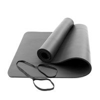 Коврик для йоги и фитнеса NBR (йога мат, каремат спортивный) OSPORT Mat Pro 1см (FI-0075) Серый Коврик для йоги и фитнеса NBR (йога мат, каремат спортивный) OSPORT Mat Pro 1см (FI-0075) Серый