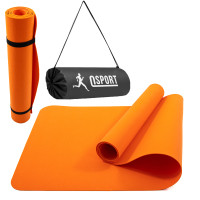 Коврик для йоги и фитнеса + чехол (йога мат, каремат спортивный) OSPORT Yoga Pro 3мм (OF-0089) Оранжевый Коврик для йоги и фитнеса + чехол (йога мат, каремат спортивный) OSPORT Yoga Pro 3мм (OF-0089) Оранжевый