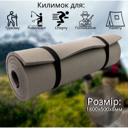 Коврик туристический (каремат в палатку и под спальный мешок) FitUp Поход 8мм (F-00003) Коврик туристический (каремат в палатку и под спальный мешок) FitUp Поход 8мм (F-00003)