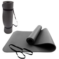 Коврик для йоги и фитнеса NBR (йога мат, каремат спортивный) OSPORT Mat Pro 1см (FI-0075) Черный Коврик для йоги и фитнеса NBR (йога мат, каремат спортивный) OSPORT Mat Pro 1см (FI-0075) Черный