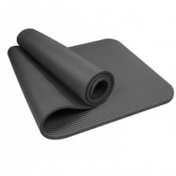 Коврик для йоги и фитнеса NBR (йога мат, каремат спортивный) OSPORT Mat Pro 1.5см (FI-0135) Черный