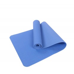Коврик для йоги и фитнеса TPE (йога мат, каремат спортивный) OSPORT Yoga ECO Pro 6мм (OF-0082) Голубой Коврик для йоги и фитнеса TPE (йога мат, каремат спортивный) OSPORT Yoga ECO Pro 6мм (OF-0082) Голубой