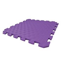 Детский игровой коврик-пазл (мат татами, ласточкин хвост) OSPORT 50cм х 50cм толщина 10мм (FI-0009) Фиолетовый