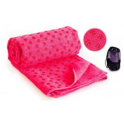 Коврик – полотенце для йоги OSPORT Yoga mat towel (FI-4938) Розовый