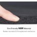 Коврик для йоги и фитнеса NBR (йога мат, каремат спортивный) OSPORT Mat Pro 1.5см (FI-0135) Черный