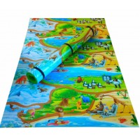 Детский игровой развивающий коврик OSPORT Мадагаскар 120x200см (FI-0091) Детский игровой развивающий коврик OSPORT Мадагаскар 120x200см (FI-0091)