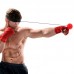 Тренажер fight ball (файт бол) мячик для бокса на резинке OSPORT Lite Plus (OF-0007) Красный