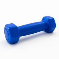 Гантель для фитнеса пластиковая цельная (неразборная) OSPORT Lite 0.5 кг (OF-0112) Синий Гантель для фитнеса пластиковая цельная (неразборная) OSPORT Lite 0.5 кг (OF-0112) Синий