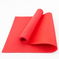 Коврик для фитнеса, йоги и спорта (каремат, мат спортивный) FitUp Lite 5мм (F-00008) Красный Коврик для фитнеса, йоги и спорта (каремат, мат спортивный) FitUp Lite 5мм (F-00008) Красный