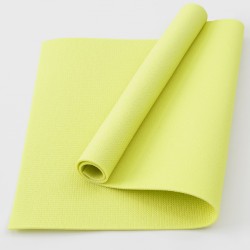 Коврик для фитнеса, йоги и спорта (каремат, мат спортивный) FitUp Lite 5мм (F-00008) Желтый