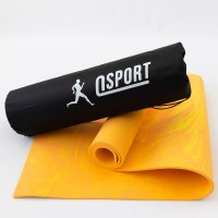 Коврик для йоги и фитнеса + чехол (мат, каремат спортивный) OSPORT Yoga ECO Pro 8мм (n-0013) Оранжевый Коврик для йоги и фитнеса + чехол (мат, каремат спортивный) OSPORT Yoga ECO Pro 8мм (n-0013) Оранжевый