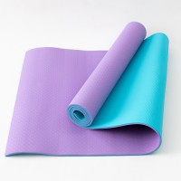 Коврик для йоги и фитнеса TPE (йога мат, каремат спортивный) OSPORT Yoga ECO Pro 6мм (FI-0076) Фиолетово-бирюзовый Коврик для йоги и фитнеса TPE (йога мат, каремат спортивный) OSPORT Yoga ECO Pro 6мм (FI-0076) Фиолетово-бирюзовый