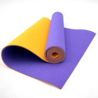 Коврик для йоги и фитнеса TPE (йога мат, каремат спортивный) OSPORT Yoga ECO Pro 6мм (FI-0076) Фиолетово-оранжевый Коврик для йоги и фитнеса TPE (йога мат, каремат спортивный) OSPORT Yoga ECO Pro 6мм (FI-0076) Фиолетово-оранжевый