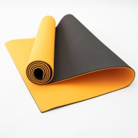 Коврик для йоги и фитнеса TPE (йога мат, каремат спортивный) OSPORT Yoga ECO Pro 6мм (FI-0076) Оранжево-черный Коврик для йоги и фитнеса TPE (йога мат, каремат спортивный) OSPORT Yoga ECO Pro 6мм (FI-0076) Оранжево-черный