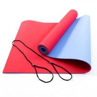 Коврик для йоги и фитнеса TPE (йога мат, каремат спортивный) OSPORT Yoga ECO Pro 6мм (FI-0076) Красно-голубой Коврик для йоги и фитнеса TPE (йога мат, каремат спортивный) OSPORT Yoga ECO Pro 6мм (FI-0076) Красно-голубой