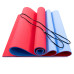Коврик для йоги и фитнеса TPE (йога мат, каремат спортивный) OSPORT Yoga ECO Pro 6мм (FI-0076) Красно-голубой Коврик для йоги и фитнеса TPE (йога мат, каремат спортивный) OSPORT Yoga ECO Pro 6мм (FI-0076) Красно-голубой