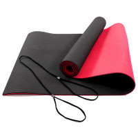 Коврик для йоги и фитнеса TPE (йога мат, каремат спортивный) OSPORT Yoga ECO Pro 6мм (FI-0076) Черно-красный Коврик для йоги и фитнеса TPE (йога мат, каремат спортивный) OSPORT Yoga ECO Pro 6мм (FI-0076) Черно-красный