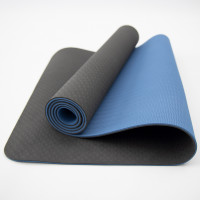 Коврик для йоги и фитнеса TPE (йога мат, каремат спортивный) OSPORT Yoga ECO Pro 6мм (FI-0076) Черно-синий Коврик для йоги и фитнеса TPE (йога мат, каремат спортивный) OSPORT Yoga ECO Pro 6мм (FI-0076) Черно-синий