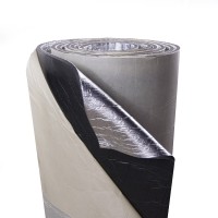 Тепло-шумоизоляция фольгированная с липким слоем SoundProOFF ППЭ 4мм (sp-500-4-fl) Тепло-шумоизоляция фольгированная с липким слоем SoundProOFF ППЭ 4мм (sp-500-4-fl)